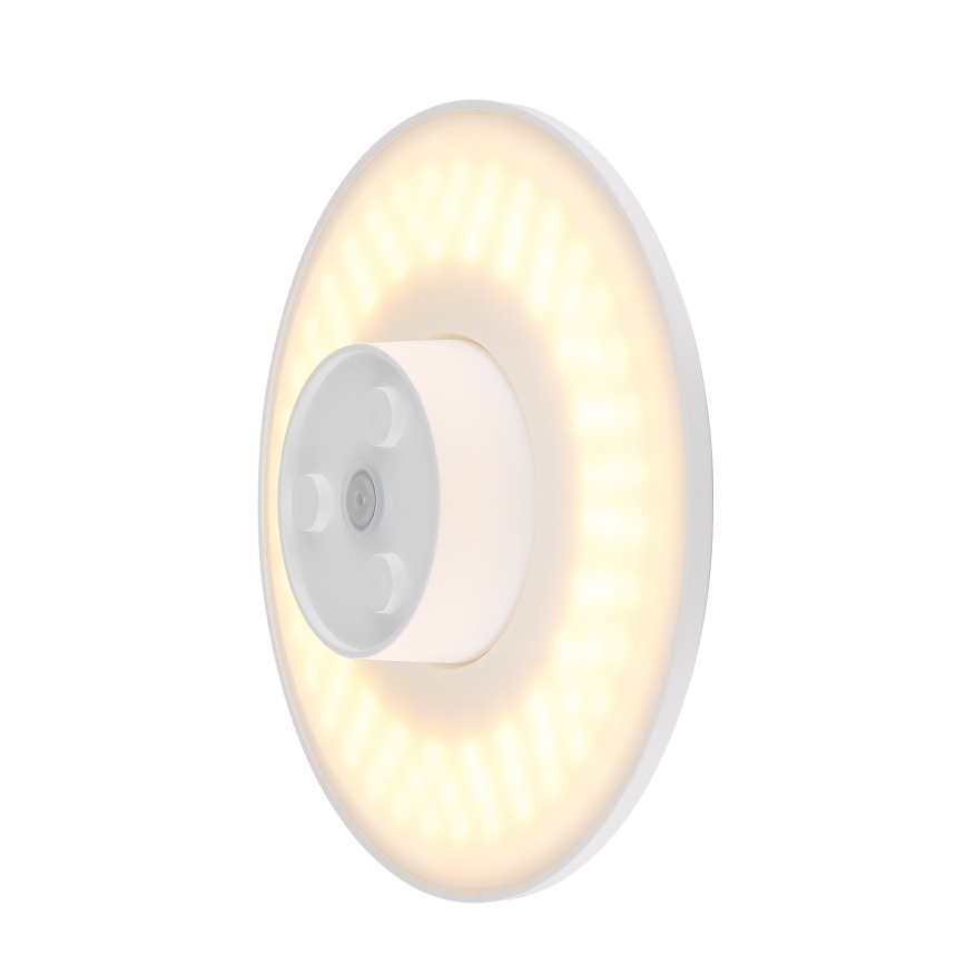Globo - Udendørs LED væglampe LED/15W/230V 3000/4000/6000K diameter 25,2 cm IP44 hvid