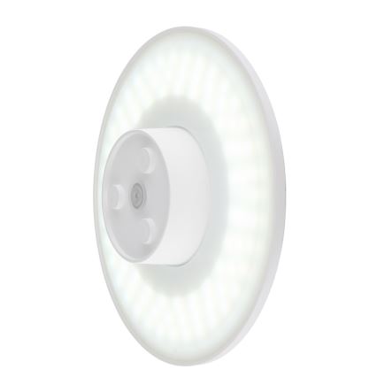 Globo - Udendørs LED væglampe LED/15W/230V 3000/4000/6000K diameter 25,2 cm IP44 hvid