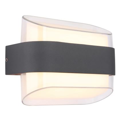 Globo - Udendørs LED væglampe LED/12W/230V 3000K IP54