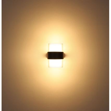 Globo - LED udendørs væglampe LED/10W/230V 3000K IP44