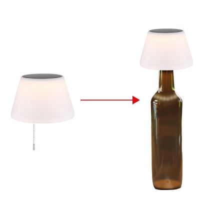 Globo - Soldrevet LED lampeskærm 10xLED/1,5W/3V IP44