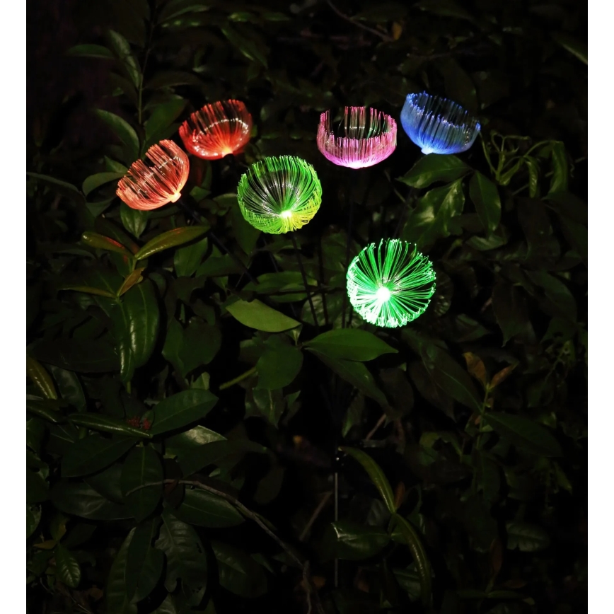 Globo - LED RGB solcellelampe 6xLED/1,2V IP44 300 mAh