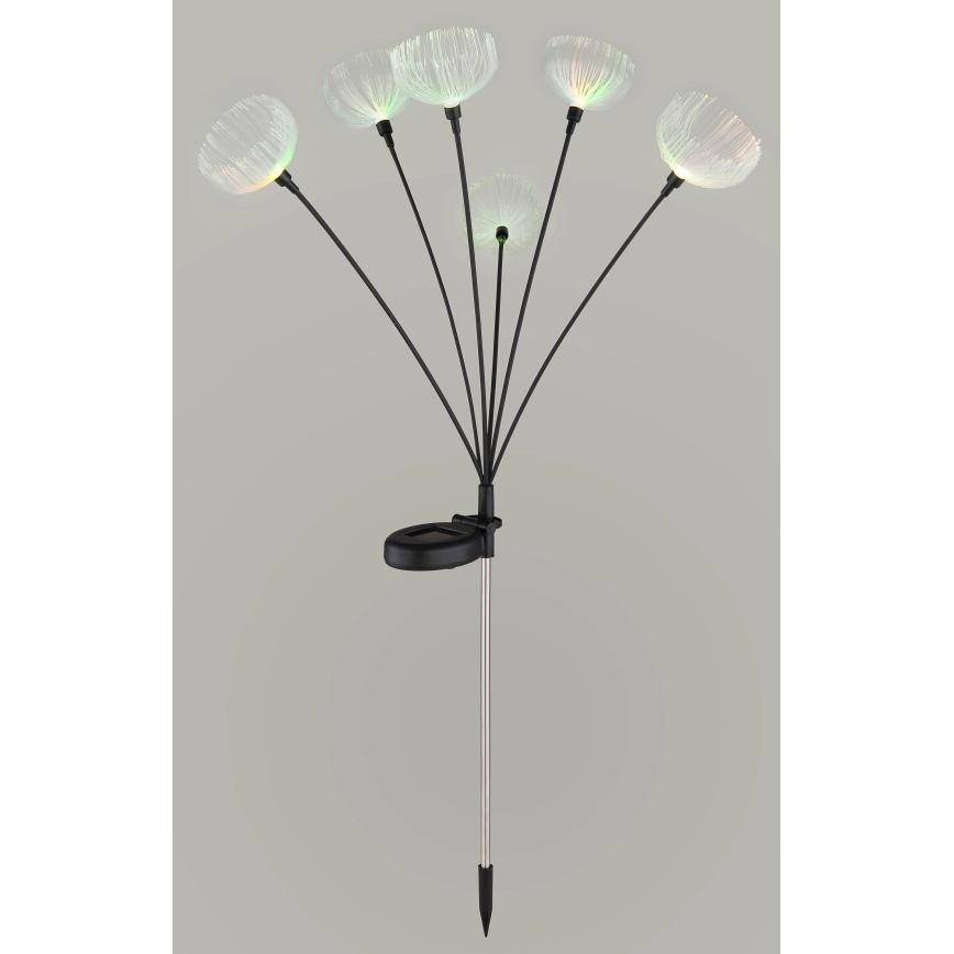Globo - LED RGB solcellelampe 6xLED/1,2V IP44 300 mAh