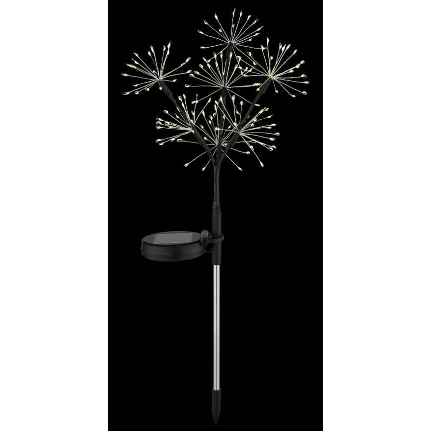 Globo - LED solcellelampe 3xLED/3V IP44 600 mAh fyrværkeri