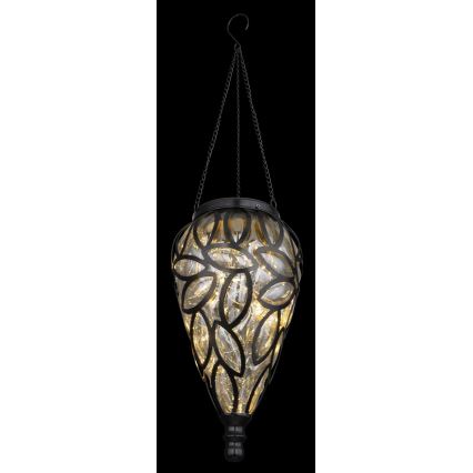 Globo - LED solcellelampe LED/0,9W/3,2V IP44 200 mAh transparent