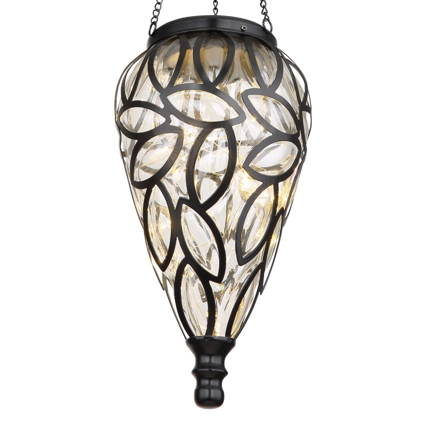 Globo - LED solcellelampe LED/0,9W/3,2V IP44 200 mAh transparent