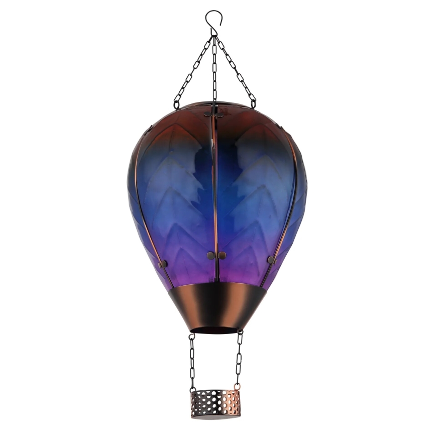 Globo - LED Soldrevet pendeldekoration 24xLED/0,2W/3V IP44 Flyvende ballon