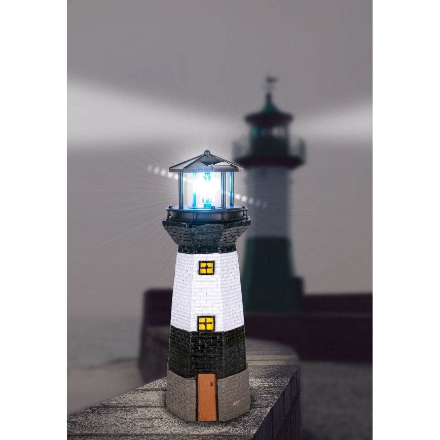 Globo - LED solcellelampe LED/0,06W/3,2V IP44 fyrtårn
