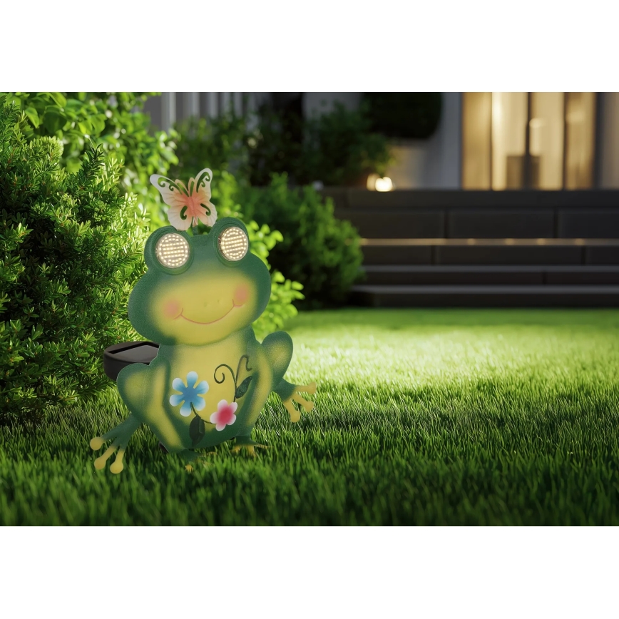Globo - LED solcellelampe 104xLED/3V IP44 300 mAh frø