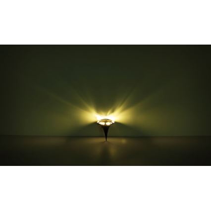 Globo - SÆT 2x LED solcellelampe LED/0,72W/3V 3200K IP44 300 mAh
