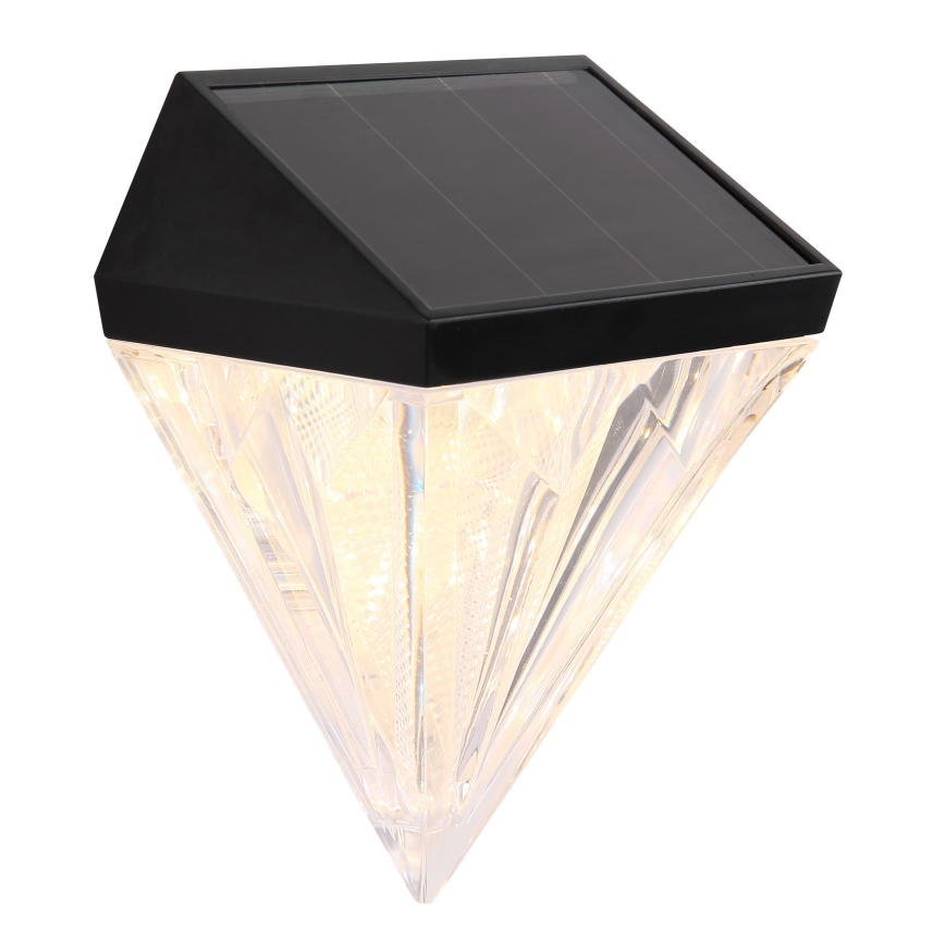 Globo - SÆT 2x Soldrevet LED væglampe LED/0,5W/3V IP44 600 mAh