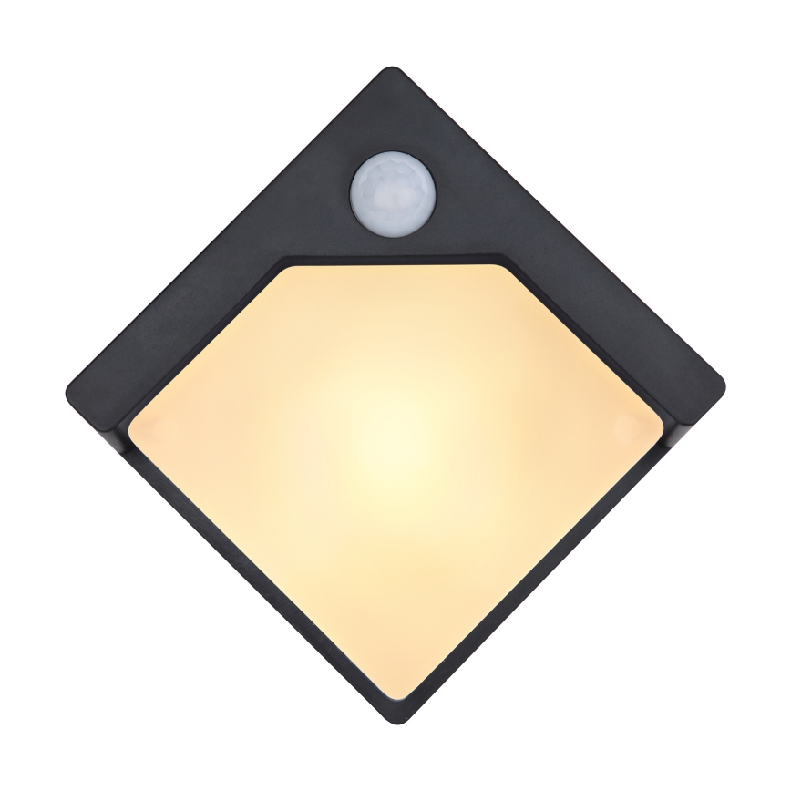 Globo - LED solcellelampe med sensor LED/0,48W/3V IP44 600 mAh