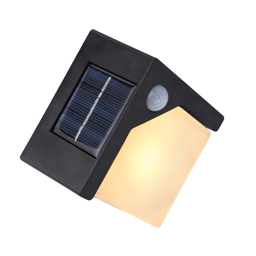 Globo - LED solcellelampe med sensor LED/0,48W/3V IP44 600 mAh