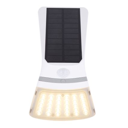 Globo - LED solcellelampe med sensor LED/3,5W/3V IP44 22,6 cm