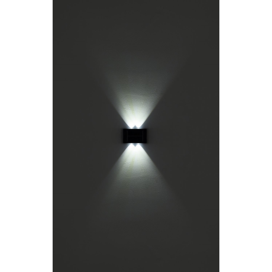 Globo - SÆT 3x LED solcellelampe LED/0,8W/3V 6500K IP44 600 mAh