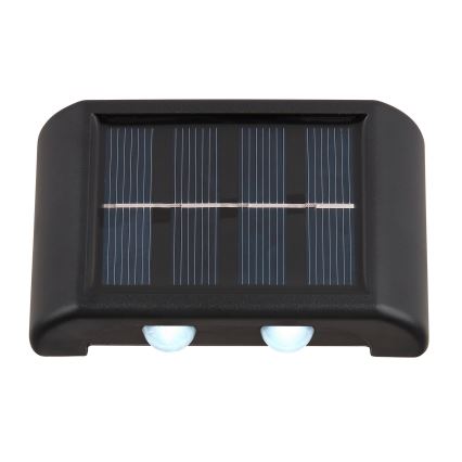 Globo - SÆT 3x LED solcellelampe LED/0,8W/3V 6500K IP44 600 mAh