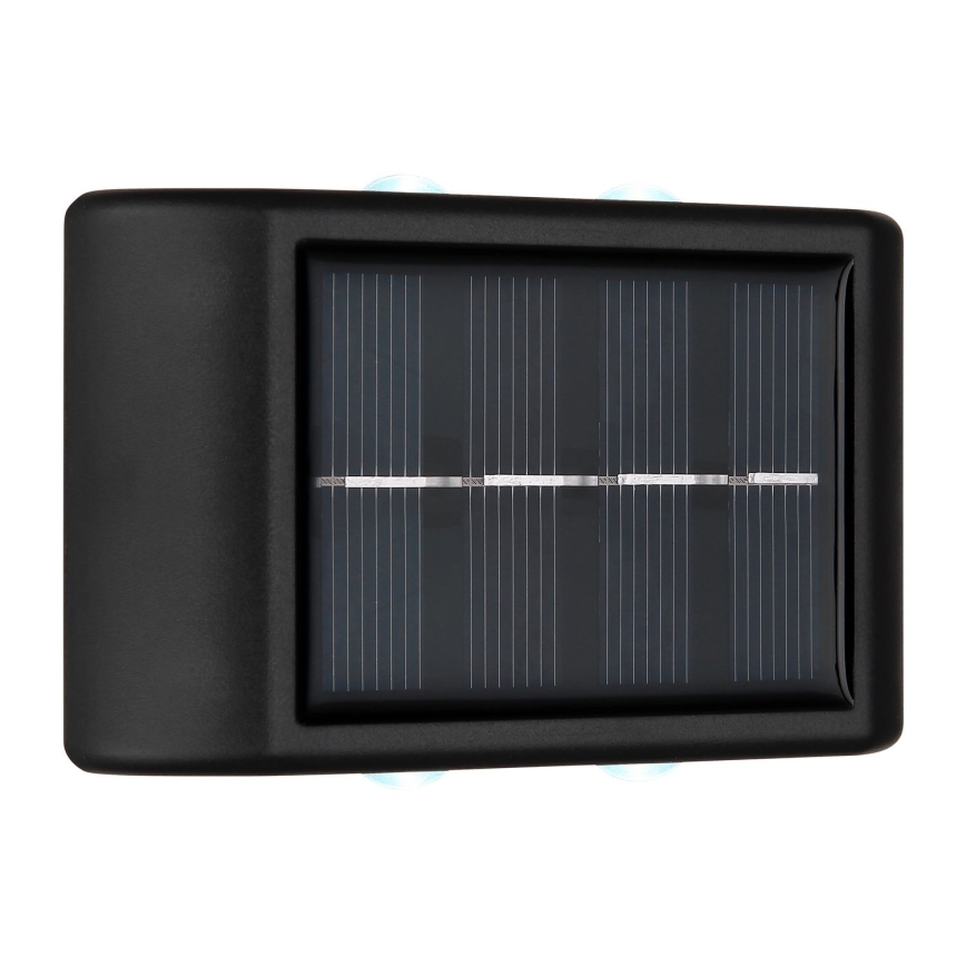 Globo - SÆT 3x LED solcellelampe LED/0,8W/3V 6500K IP44 600 mAh