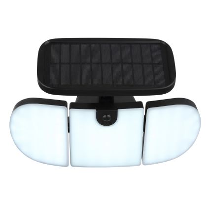 Globo - LED solcellelampe med sensor LED/3,7V IP44 2000 mAh