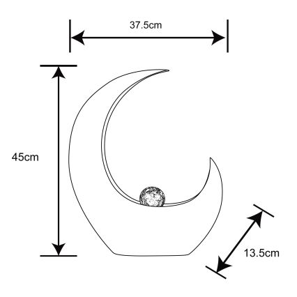 Globo - LED solcellelampe LED/0,06W/1,2V IP44