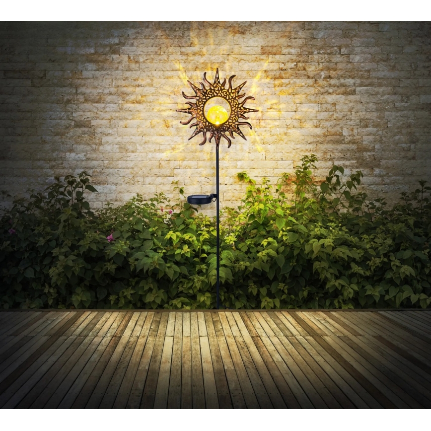 Globo - LED solcellelampe LED/3,2V IP44 300 mAh sol