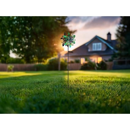 Globo - LED Soldrevet dekoration LED/0,02W/3V IP44