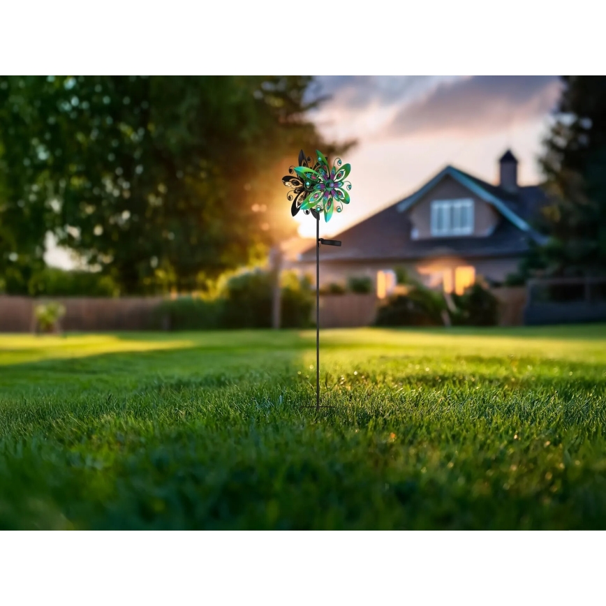 Globo - LED Soldrevet dekoration LED/0,02W/3V IP44
