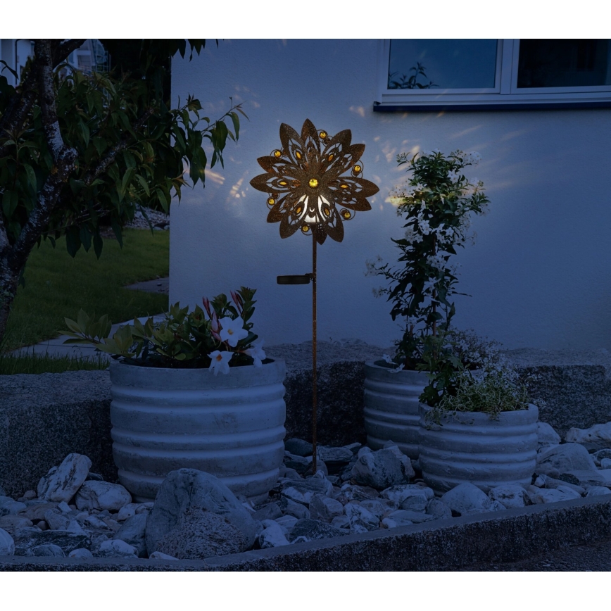 Globo - LED Soldrevet dekoration LED/0,02W/3V IP44