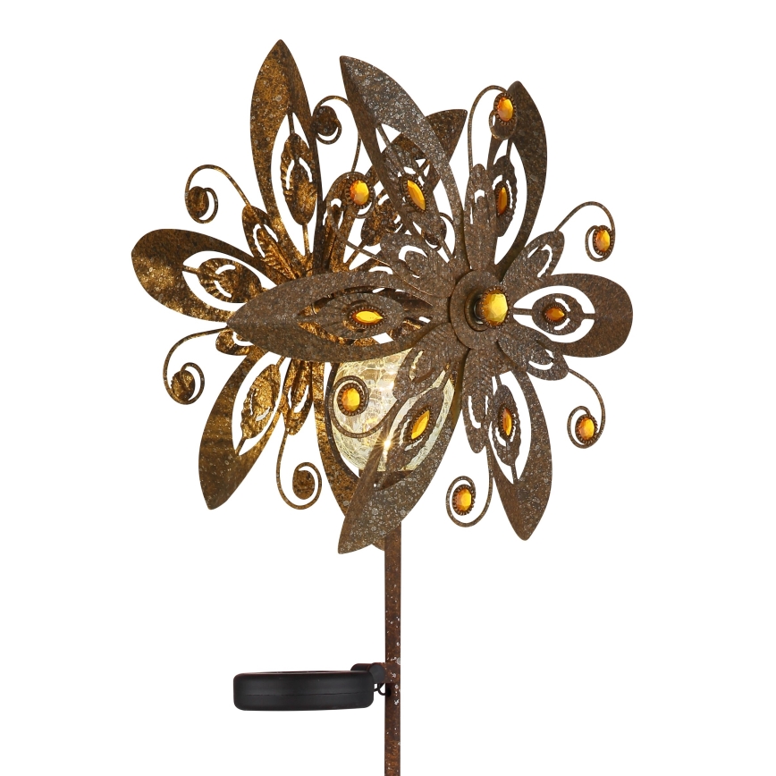 Globo - LED Soldrevet dekoration LED/0,02W/3V IP44