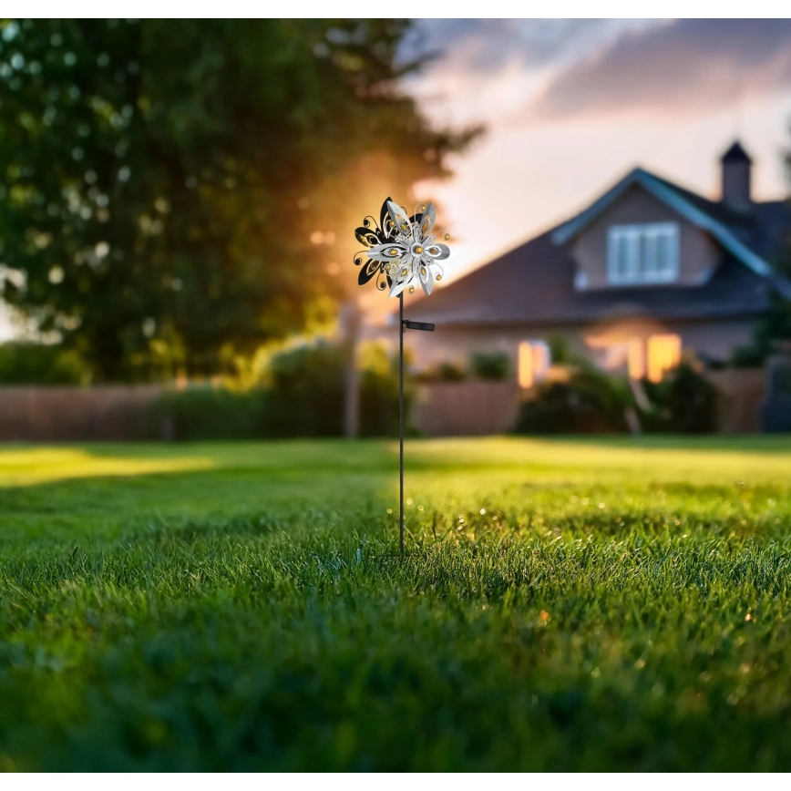 Globo - LED Soldrevet dekoration LED/0,02W/3V IP44