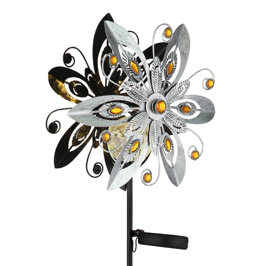 Globo - LED Soldrevet dekoration LED/0,02W/3V IP44