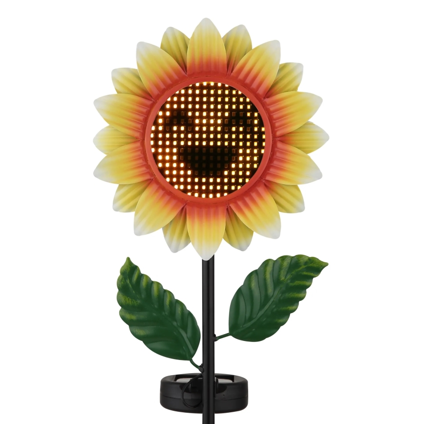 Globo - LED solcellelampe 200xLED/3V IP44 600 mAh blomstformet