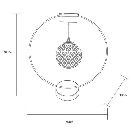 Globo - LED solcellelampe LED/0,06W/1,2V sølvfarvet IP44