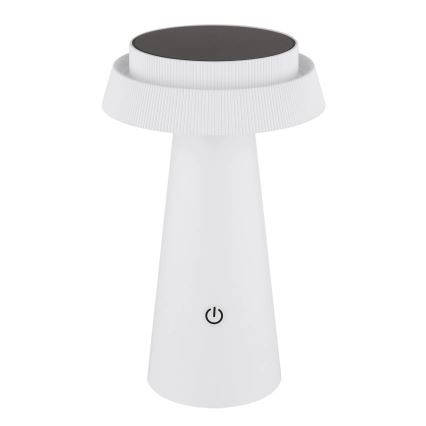 Globo - LED solcellelampe m. touch-funktion dæmpbar LED/4W/3,7W IP54 hvid
