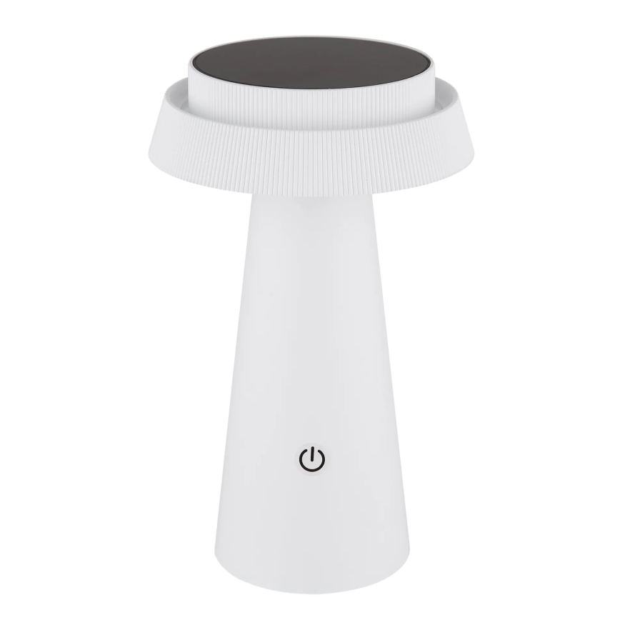 Globo - LED solcellelampe m. touch-funktion dæmpbar LED/4W/3,7W IP54 hvid