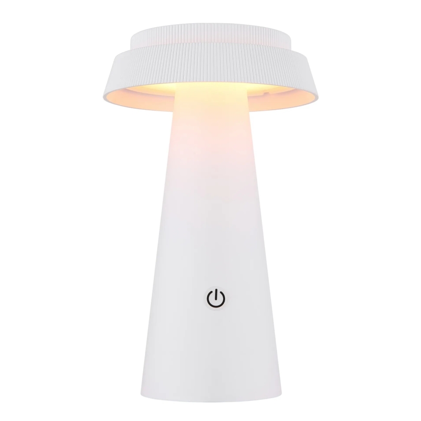 Globo - LED solcellelampe m. touch-funktion dæmpbar LED/4W/3,7W IP54 hvid