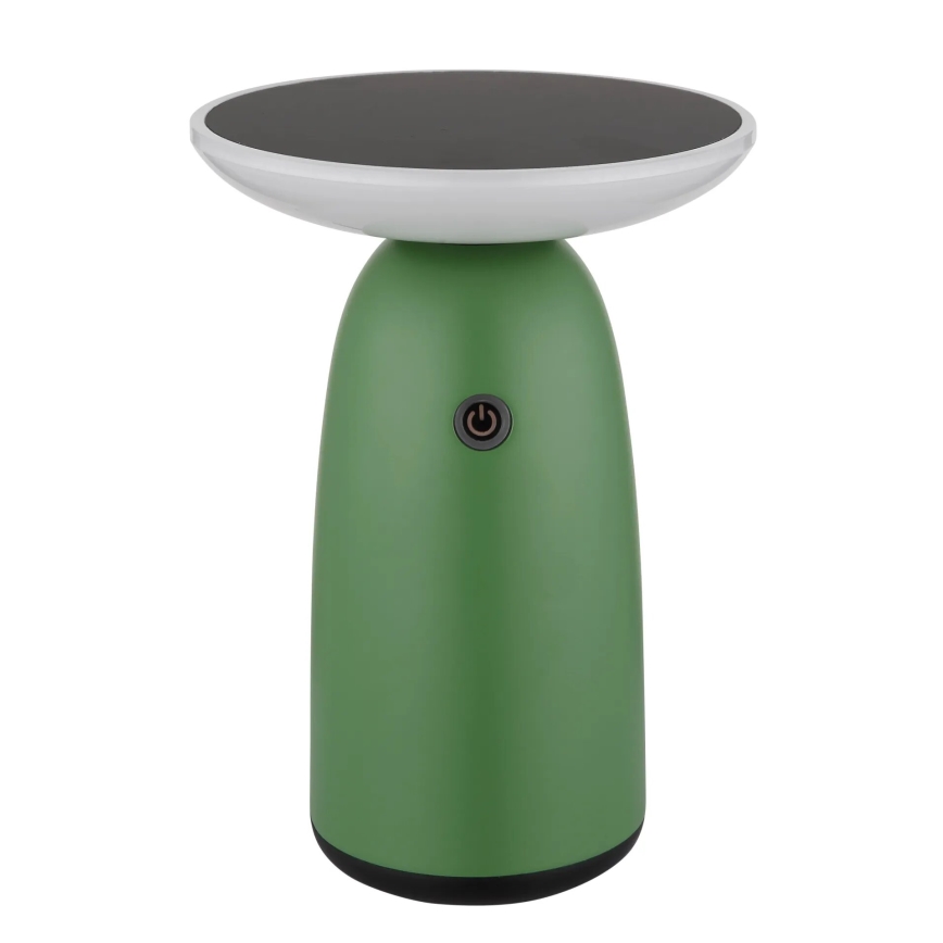 Globo - LED solcellelampe m. touch-funktion dæmpbar LED/10W/3,7V IP54 grøn