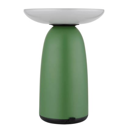 Globo - LED solcellelampe m. touch-funktion dæmpbar LED/10W/3,7V IP54 grøn