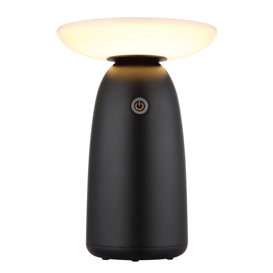 Globo - LED solcellelampe m. touch-funktion dæmpbar LED/10W/3,7V IP54 sort