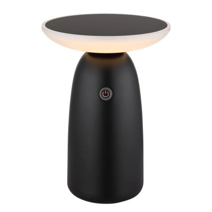 Globo - LED solcellelampe m. touch-funktion dæmpbar LED/10W/3,7V IP54 sort