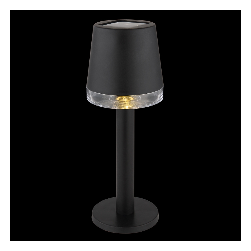 Globo - LED solcellelampe LED/0,5W/3,2V 3000K IP44 sort