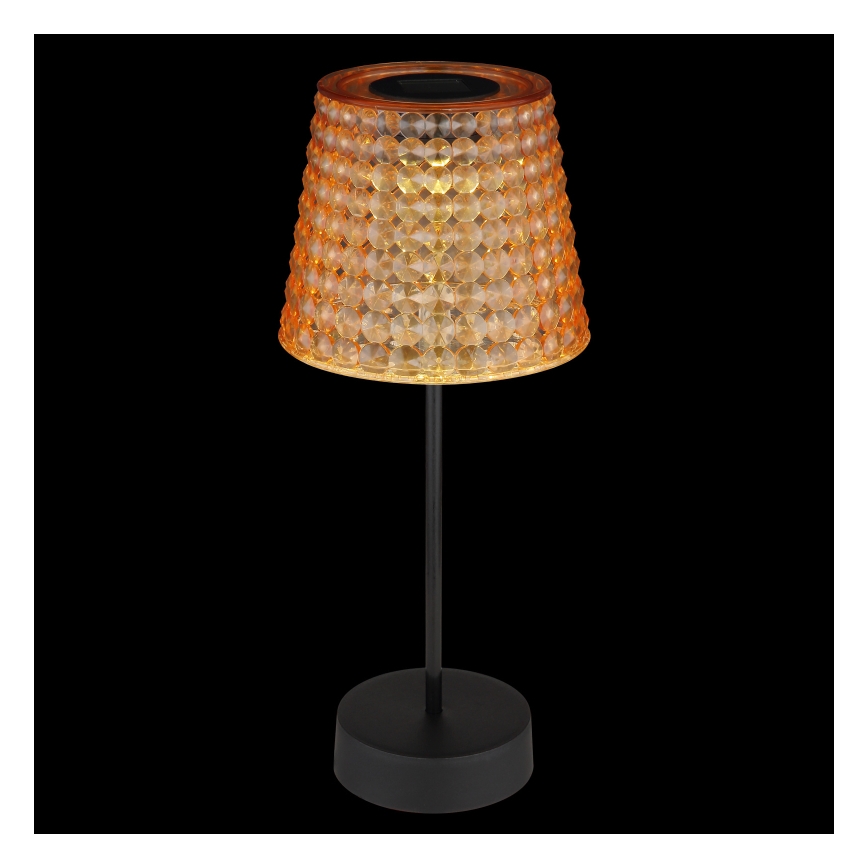 Globo - SÆT 2x LED solcellelampe LED/0,06W/3V IP44 40 mAh orange
