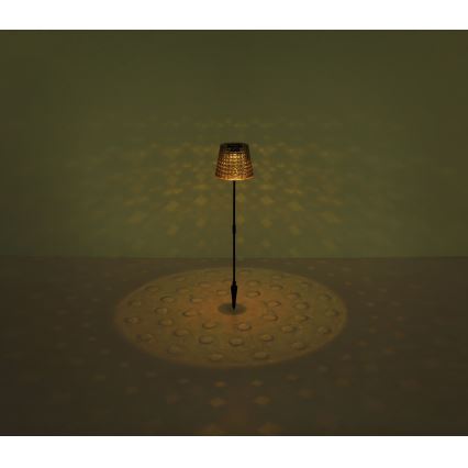 Globo - SÆT 2x LED solcellelampe LED/0,06W/3V IP44 40 mAh orange