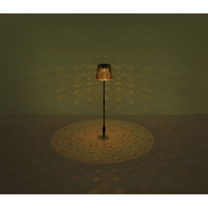 Globo - SÆT 2x LED solcellelampe LED/0,06W/3V IP44 40 mAh orange