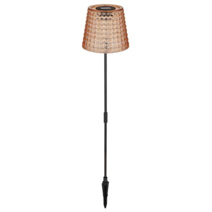 Globo - SÆT 2x LED solcellelampe LED/0,06W/3V IP44 40 mAh orange