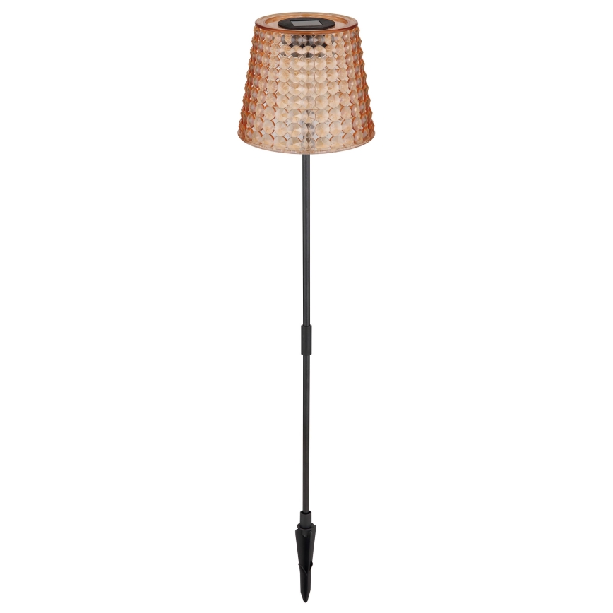 Globo - SÆT 2x LED solcellelampe LED/0,06W/3V IP44 40 mAh orange