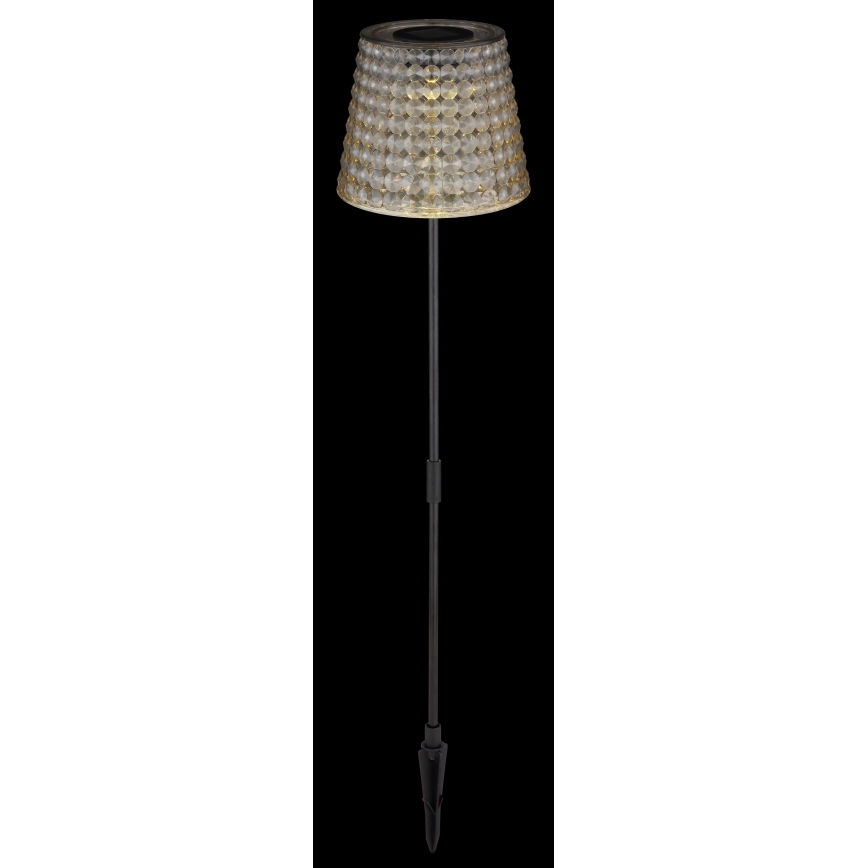Globo - SÆT 2x LED solcellelampe LED/0,06W/3V IP44 grå