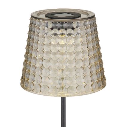 Globo - SÆT 2x LED solcellelampe LED/0,06W/3V IP44 grå