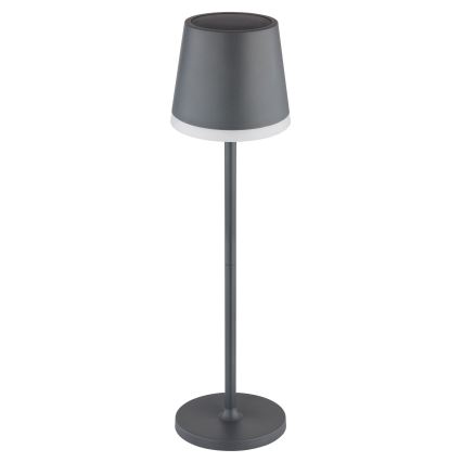 Globo - LED solcellelampe LED/0,6W/3V 3000K IP44 1200 mAh antracit
