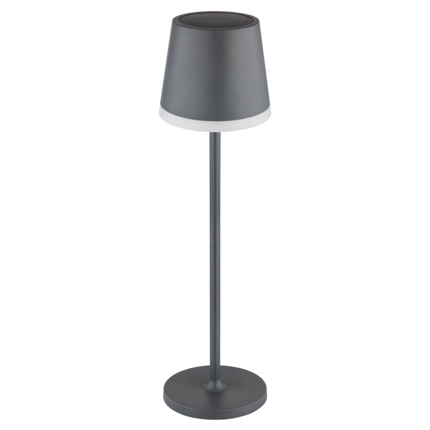 Globo - LED solcellelampe LED/0,6W/3V 3000K IP44 1200 mAh antracit