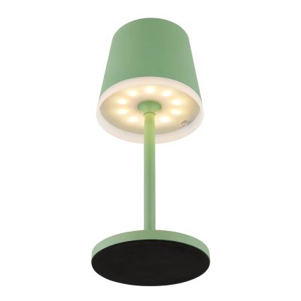 Globo - LED solcellelampe LED/0,06W/3V 3000K IP44 grøn